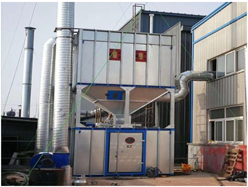 家具廠(chǎng)中央除塵系統(tǒng)廢氣治理工程